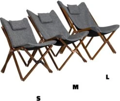 Bo-Camp Urban Outdoor Bloomsbury Relaxstoel - Grijs - S -Winkel Voor Kampeerartikelen Voor Buiten 1135 900 bo camp bloomsbury s grijs 6