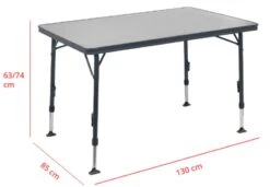 Crespo Campingtafel - AP-273 - 130 X 85 Cm -Winkel Voor Kampeerartikelen Voor Buiten 1151410 12 1 1
