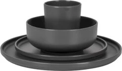 Bo-Camp Patom Melamine Serviesset - 16-delig - Antraciet 9 Bo-Camp Patom Melamine Serviesset - 16-delig - Antraciet -Winkel Voor Kampeerartikelen Voor Buiten 699 1200 6181462 04