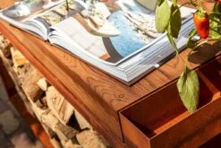 OFYR Island Corten 100 Pro Teak Wood -Winkel Voor Kampeerartikelen Voor Buiten 800 1200 island pro 02