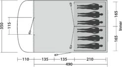 Easy Camp Palmdale 600 Tunneltent - 6 Persoons -Winkel Voor Kampeerartikelen Voor Buiten 900 1322 d1c7c481 31f5 427b 8016 677c10476fce 1280x960