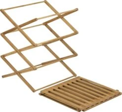 Bo-Camp Urban Outdoor Fitzroy Legkast - Bamboe 6 Bo-Camp Urban Outdoor Fitzroy Legkast - Bamboe -Winkel Voor Kampeerartikelen Voor Buiten 900 936 1609300 03