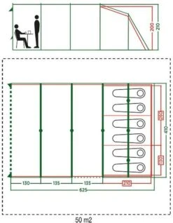Coleman Vail Long Tunneltent - 6 Persoons 7 Coleman Vail Long Tunneltent - 6 Persoons -Winkel Voor Kampeerartikelen Voor Buiten 972 1900 coleman vail long tunneltent 6 persoons 2