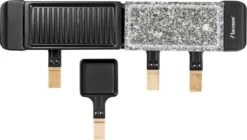 Bestron Raclette/Steengrill - 4 Personen -Winkel Voor Kampeerartikelen Voor Buiten bestron raclettesteengrill 4 personen 12