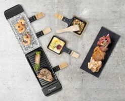 Bestron Raclette/Steengrill - 4 Personen -Winkel Voor Kampeerartikelen Voor Buiten bestron raclettesteengrill 4 personen 4