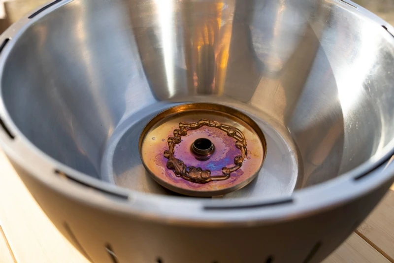 LotusGrill XL Hybrid Houtskoolbarbecue - Rood 3 LotusGrill XL Hybrid Houtskoolbarbecue - Rood - Afbeelding 3